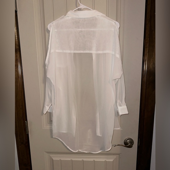 White Button Down - Picture 3 of 4